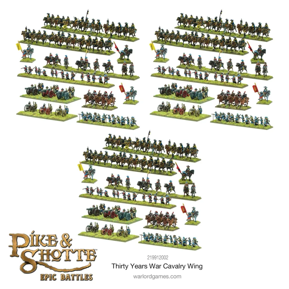 Pike & Shotte Epic Battles Cavalry Wing plastique 30 ans