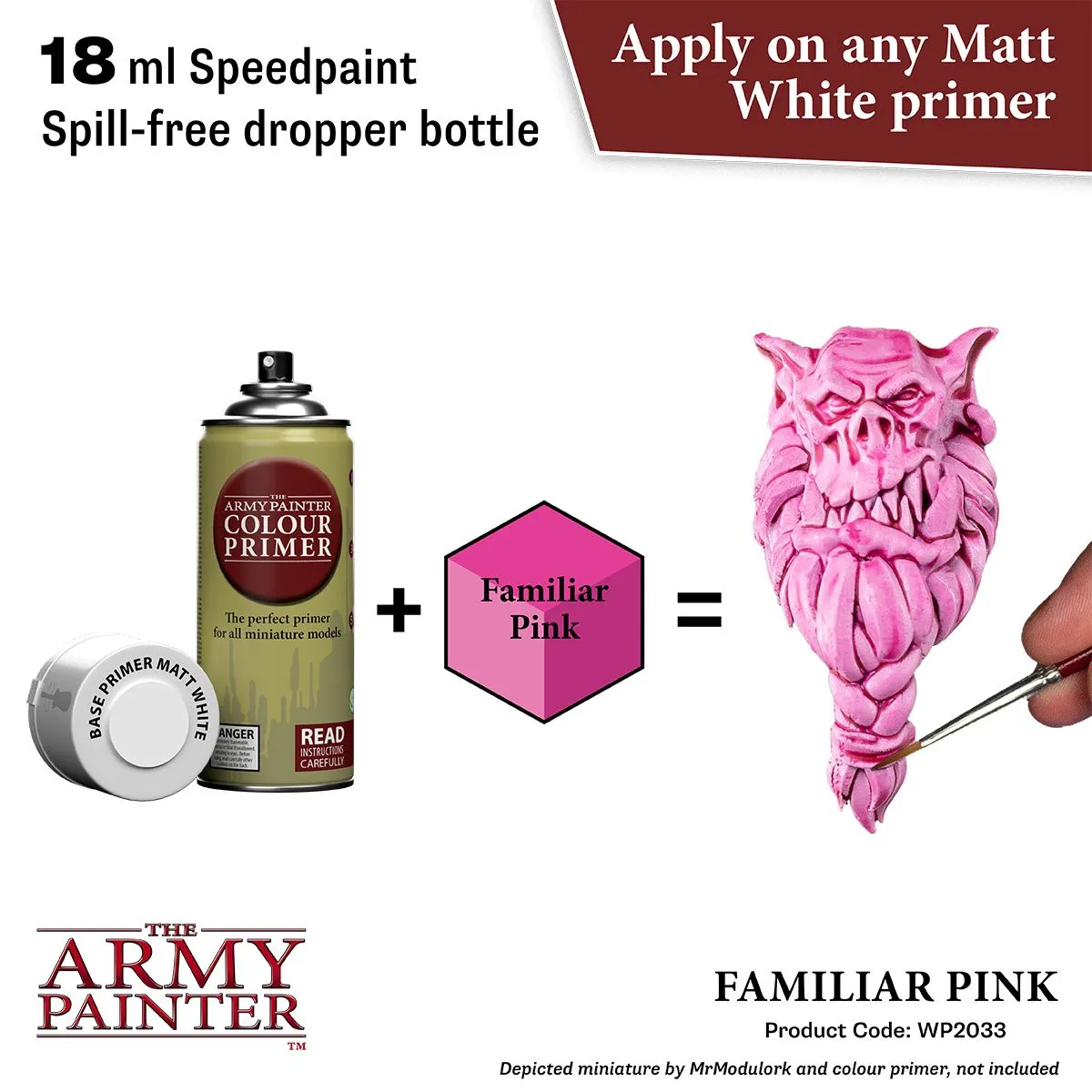 Army Painter Speedpaint Familiar Pink peinture rose 18 ml