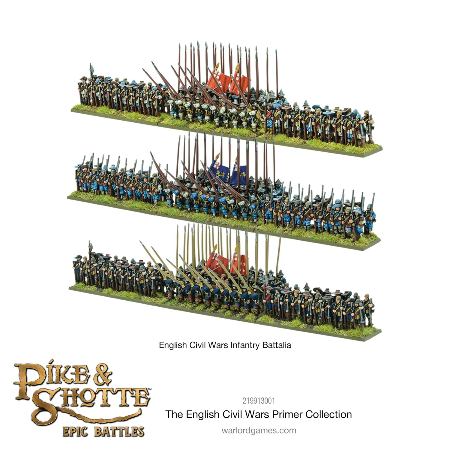 Bolt Action Pike & Shotte English Civil Wars Primer Collection coffret