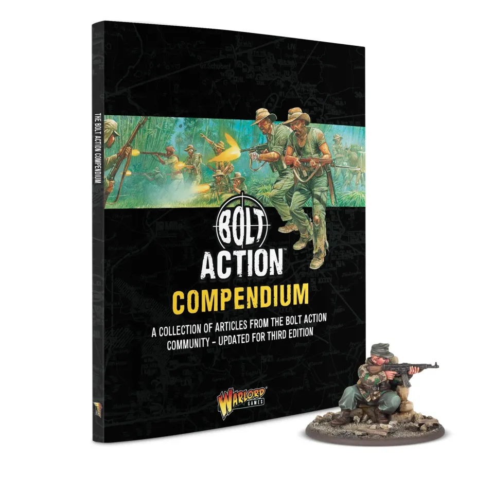Bolt Action Compendium and Operation Rösselsprung livre avec figurine