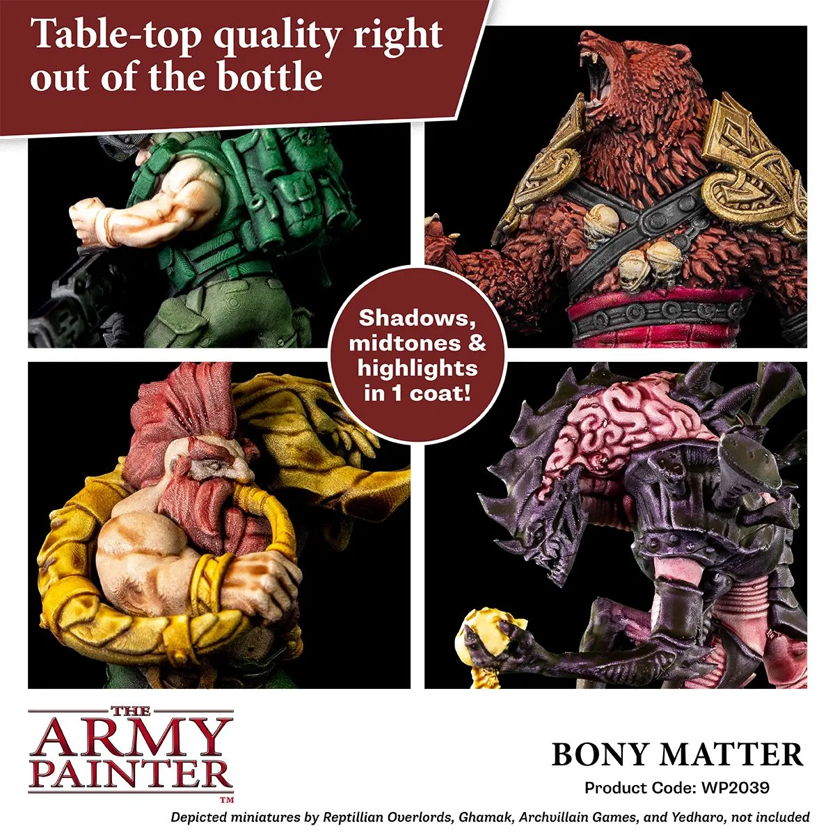 Army Painter Speedpaint Bony Matter peinture beige