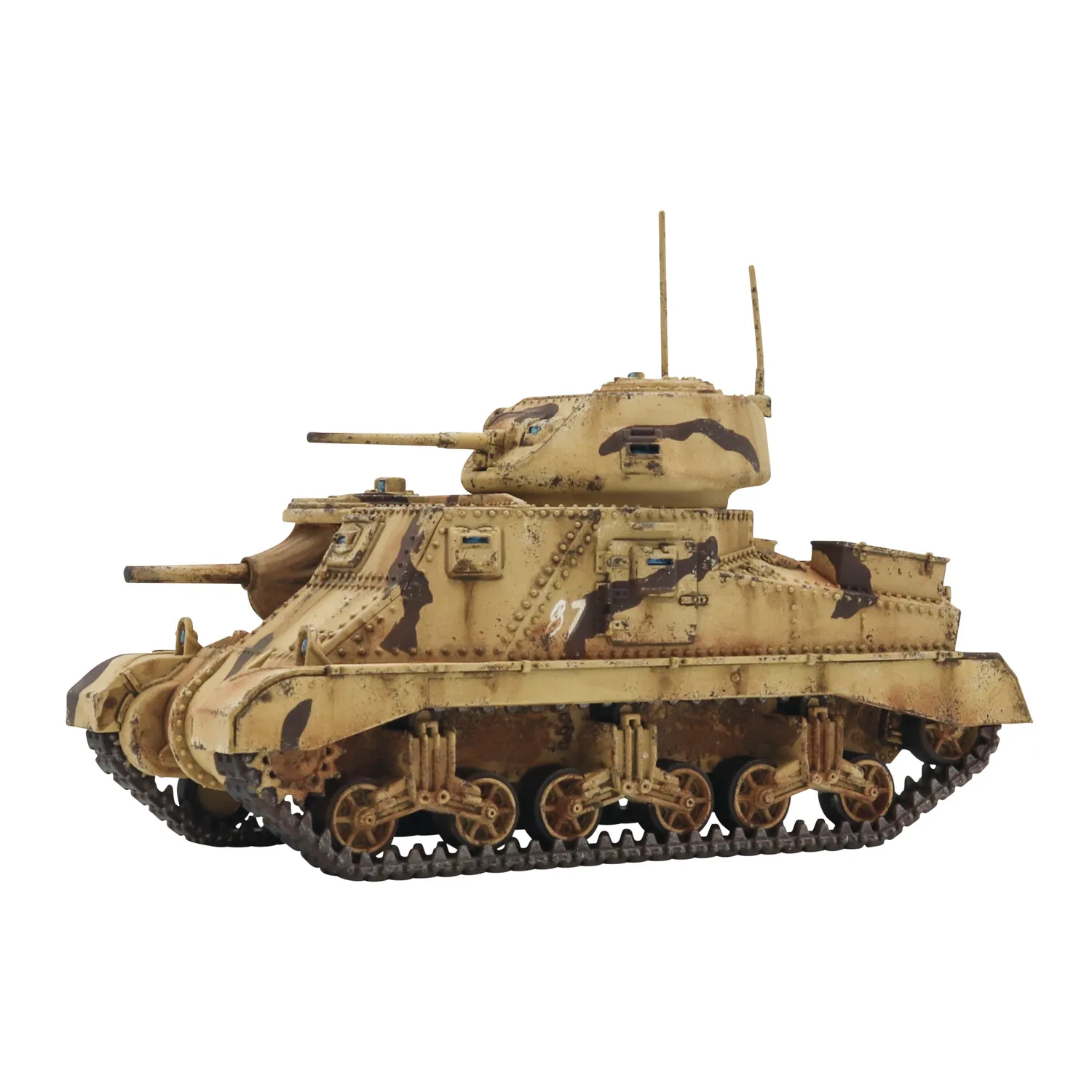 Bolt Action M3 Grant Medium Tank char plastique 1 kit