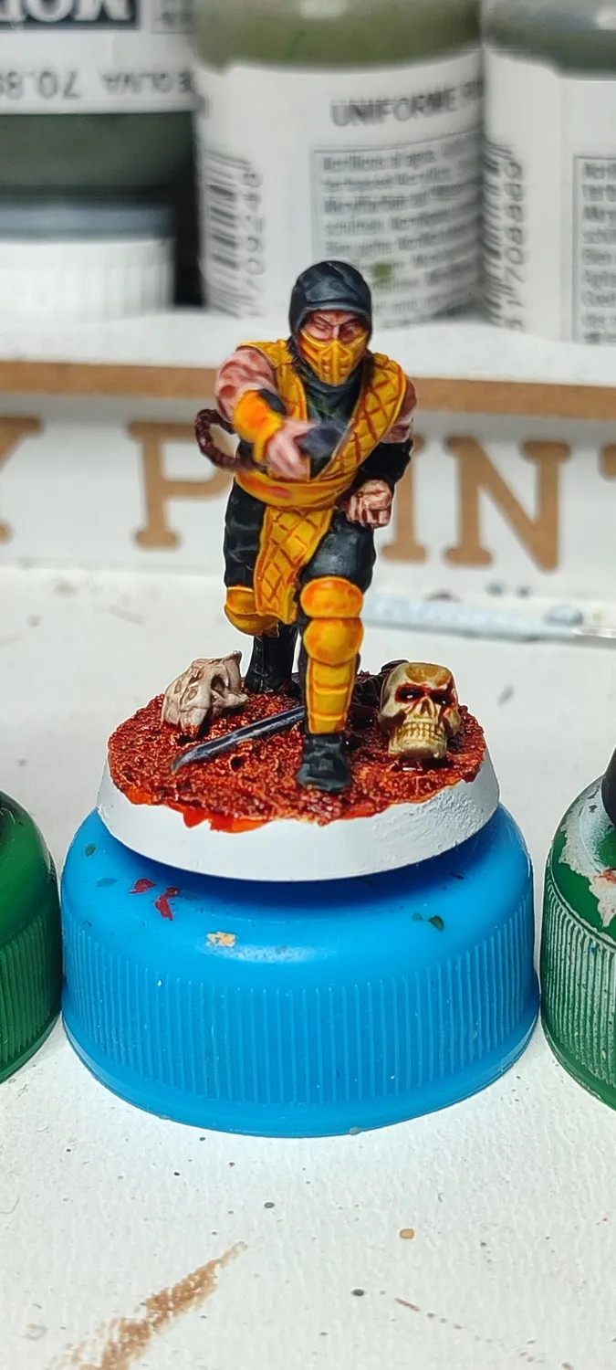 Brother Vinni Wicked Ninja figurine 28mm lot de 3 résine