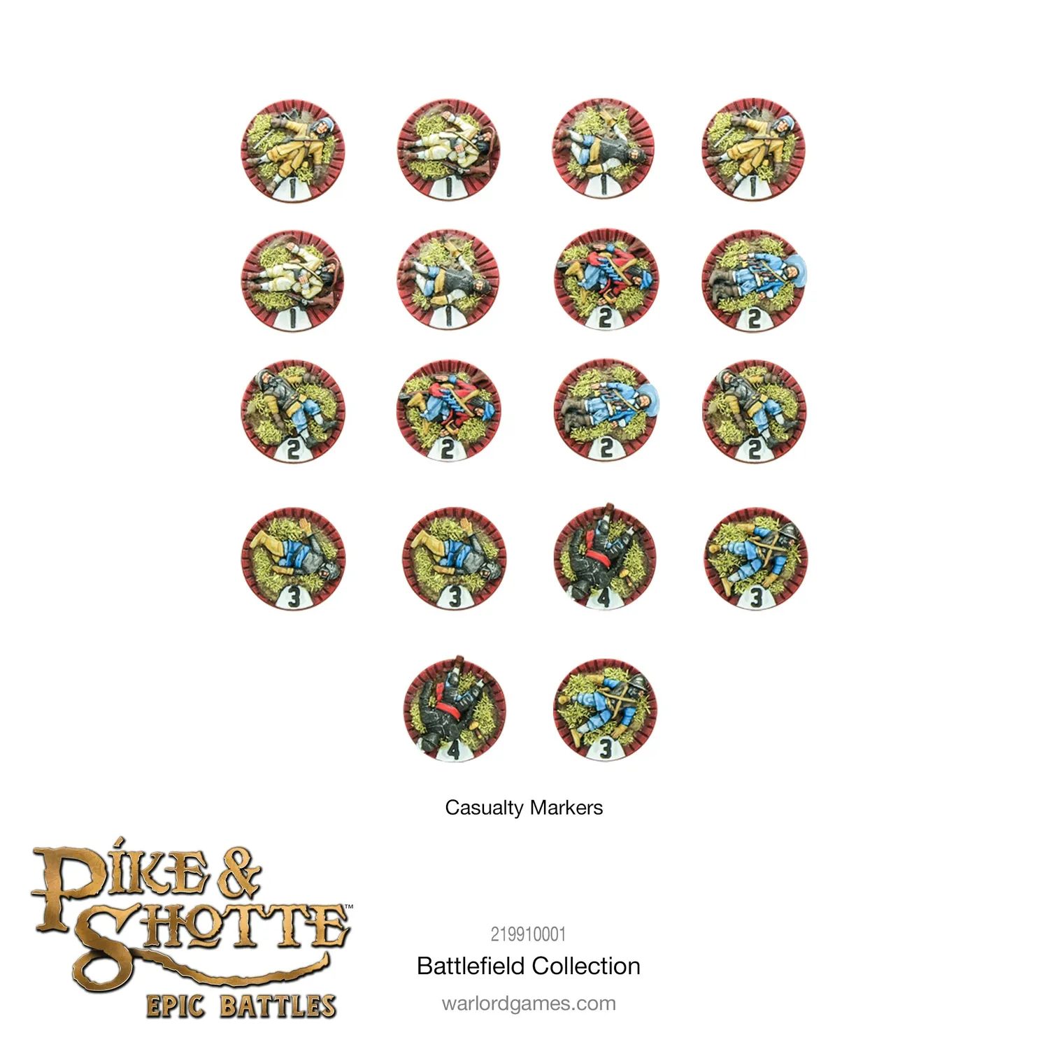 Warlord Games Pike & Shotte Epic Battles Battlefield Collection décor