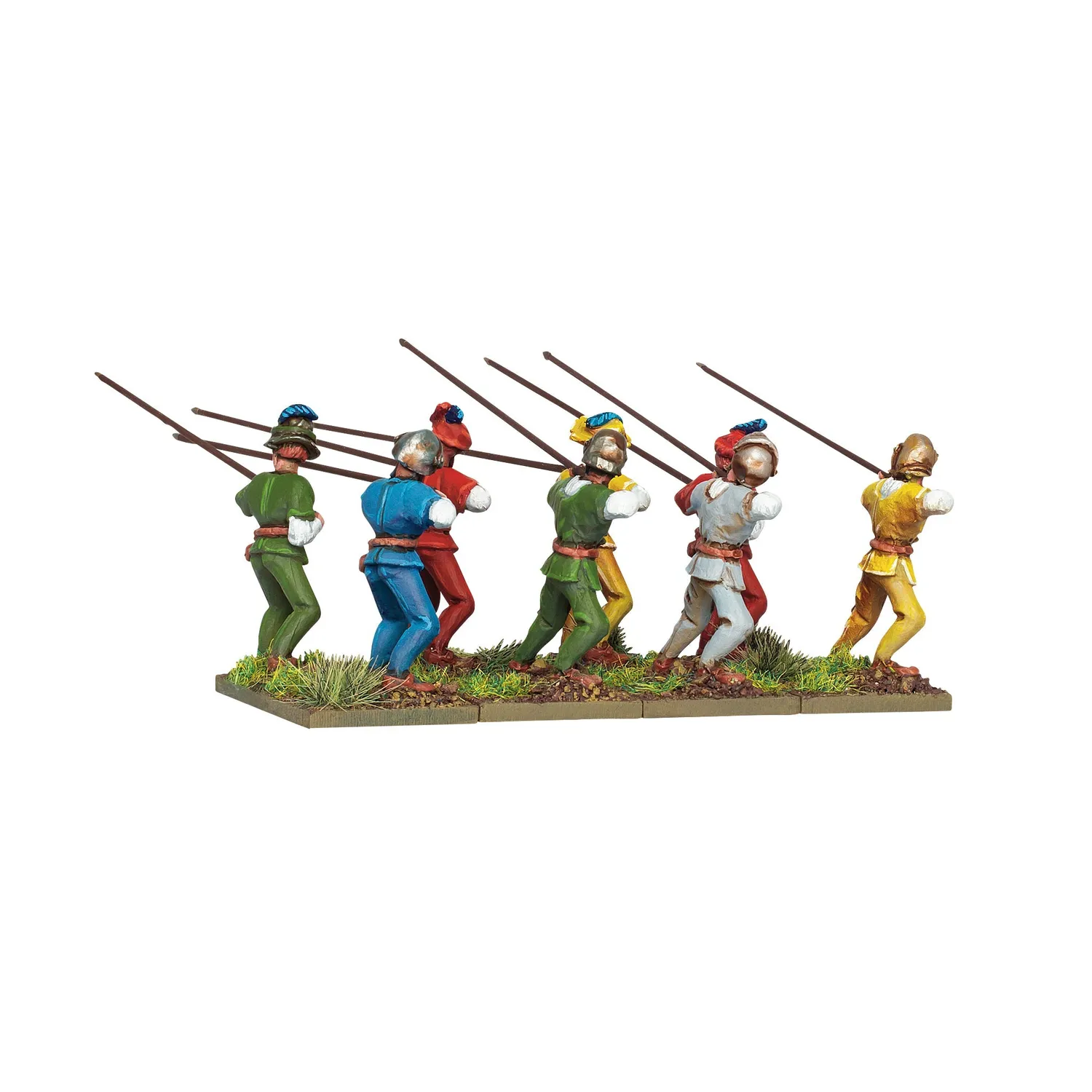 Warlord Games Pike & Shotte Swiss Pikemen At Charge métal