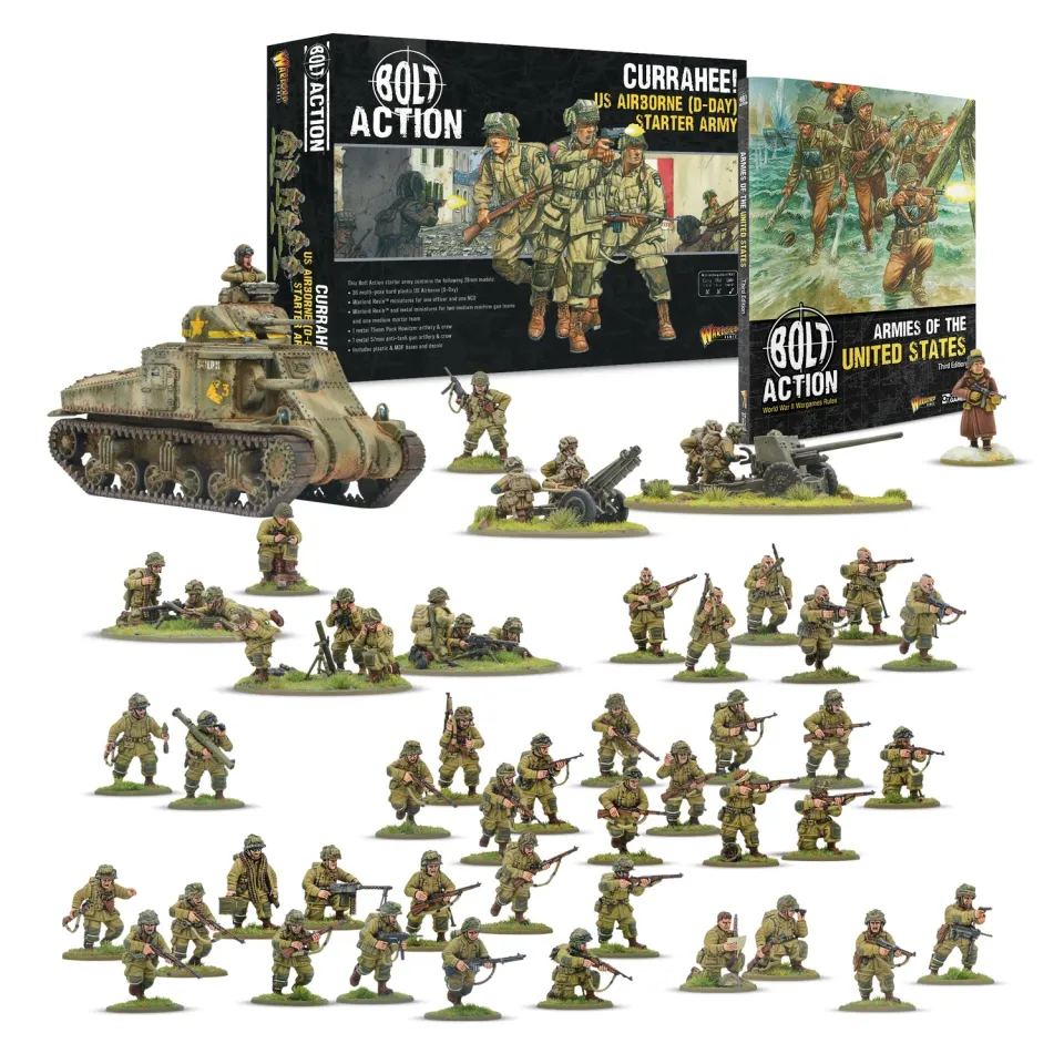 Bolt Action Armies US New Release coffret armée plastique