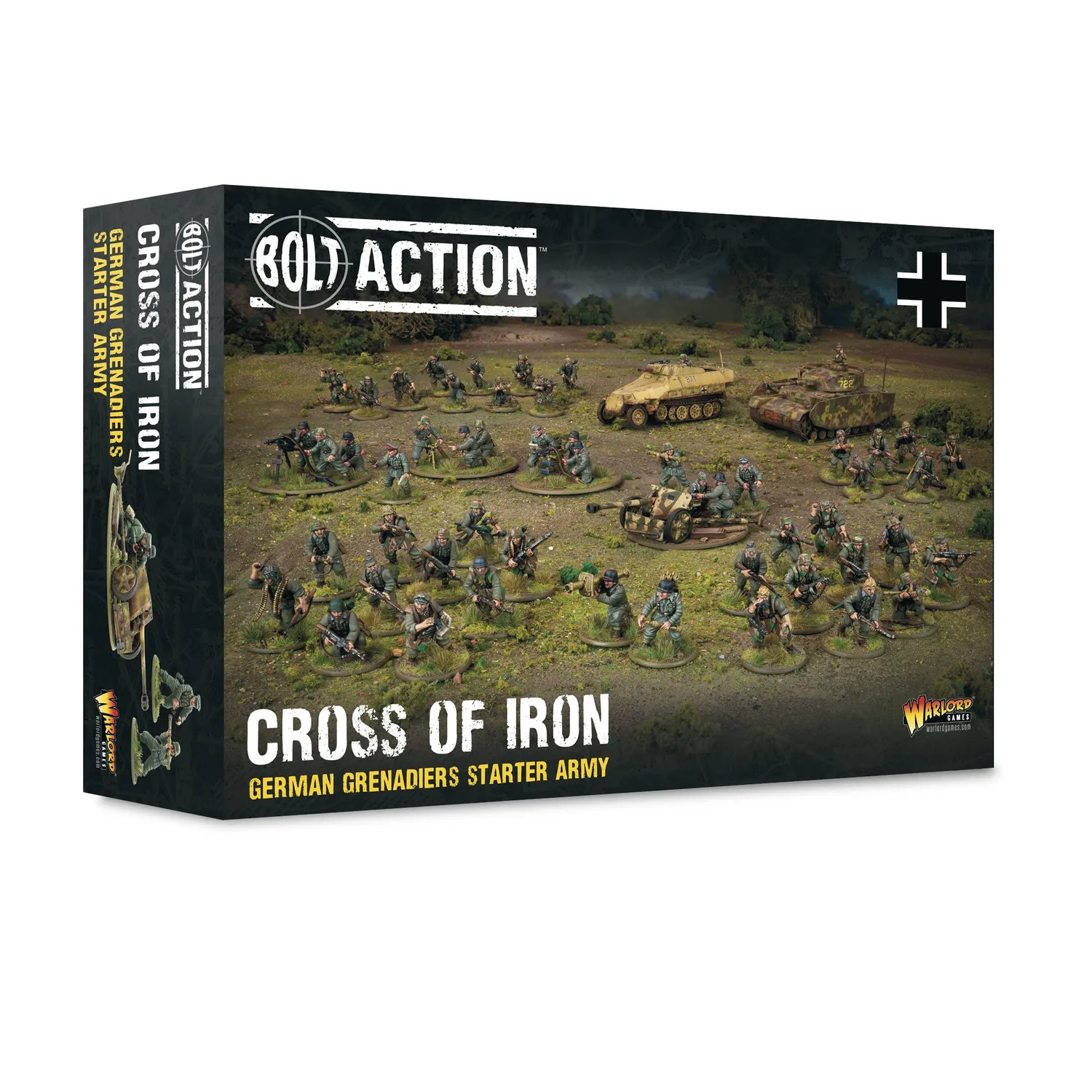 Bolt Action Cross of Iron German Grenadiers Starter Army armée de démarrage plastique