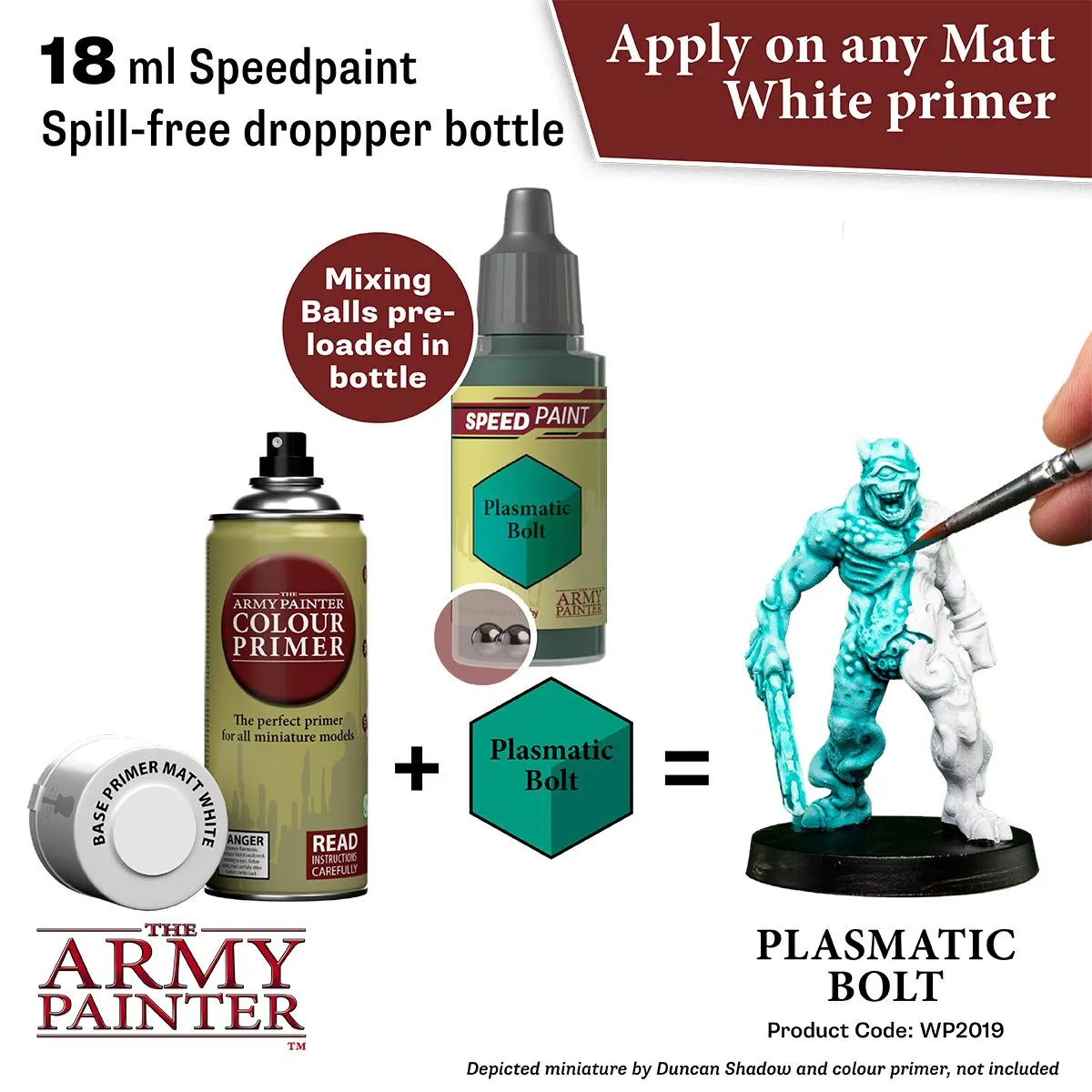Bolt Action Speedpaint Plasmatic Bolt peinture verte 18 ml