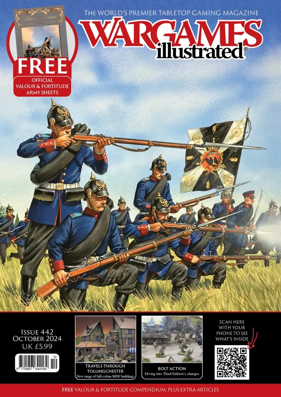 Bolt Action Wargames Illustrated WI442 October 2024 Edition magazine