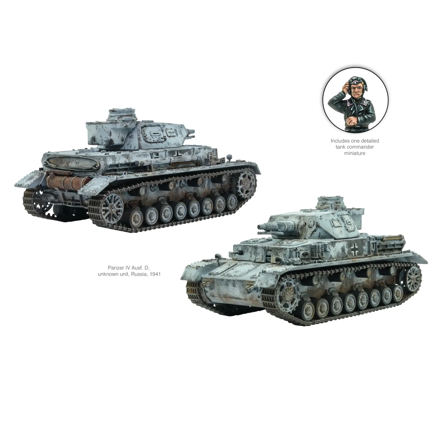 Warlord Games Bolt Action Panzer IV Ausf B/C/D char plastique