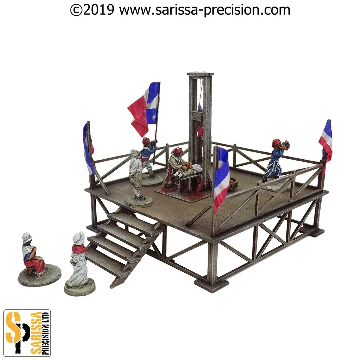 Bolt Action Revolutionary Wars Madame Guillotine figurines et décor MDF
