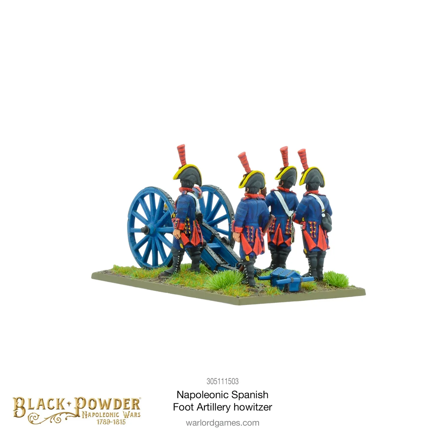 Warlord Games Black Powder obusier espagnol figurines 28 mm