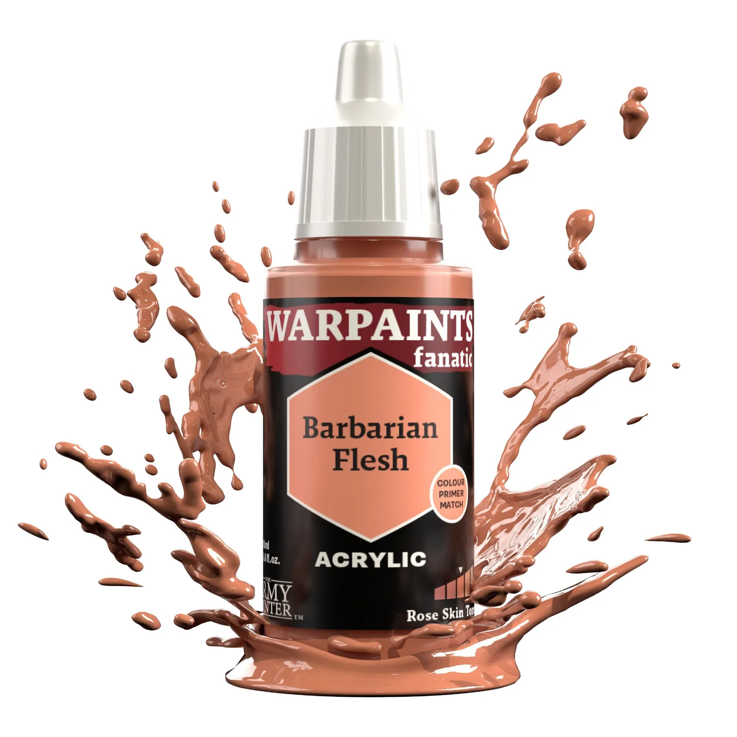 Bolt Action Warpaints Fanatic Barbarian Flesh peinture acrylique 18 ml