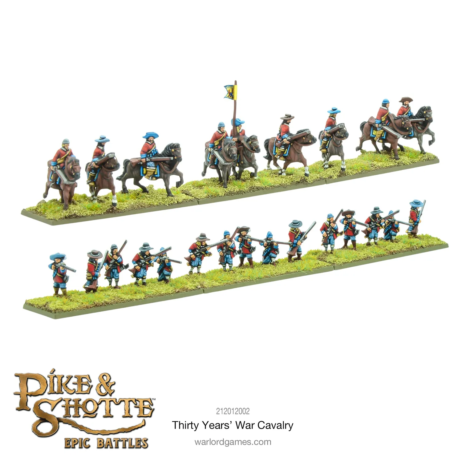 Warlord Pike & Shotte Epic Battles cavalerie coffret plastique