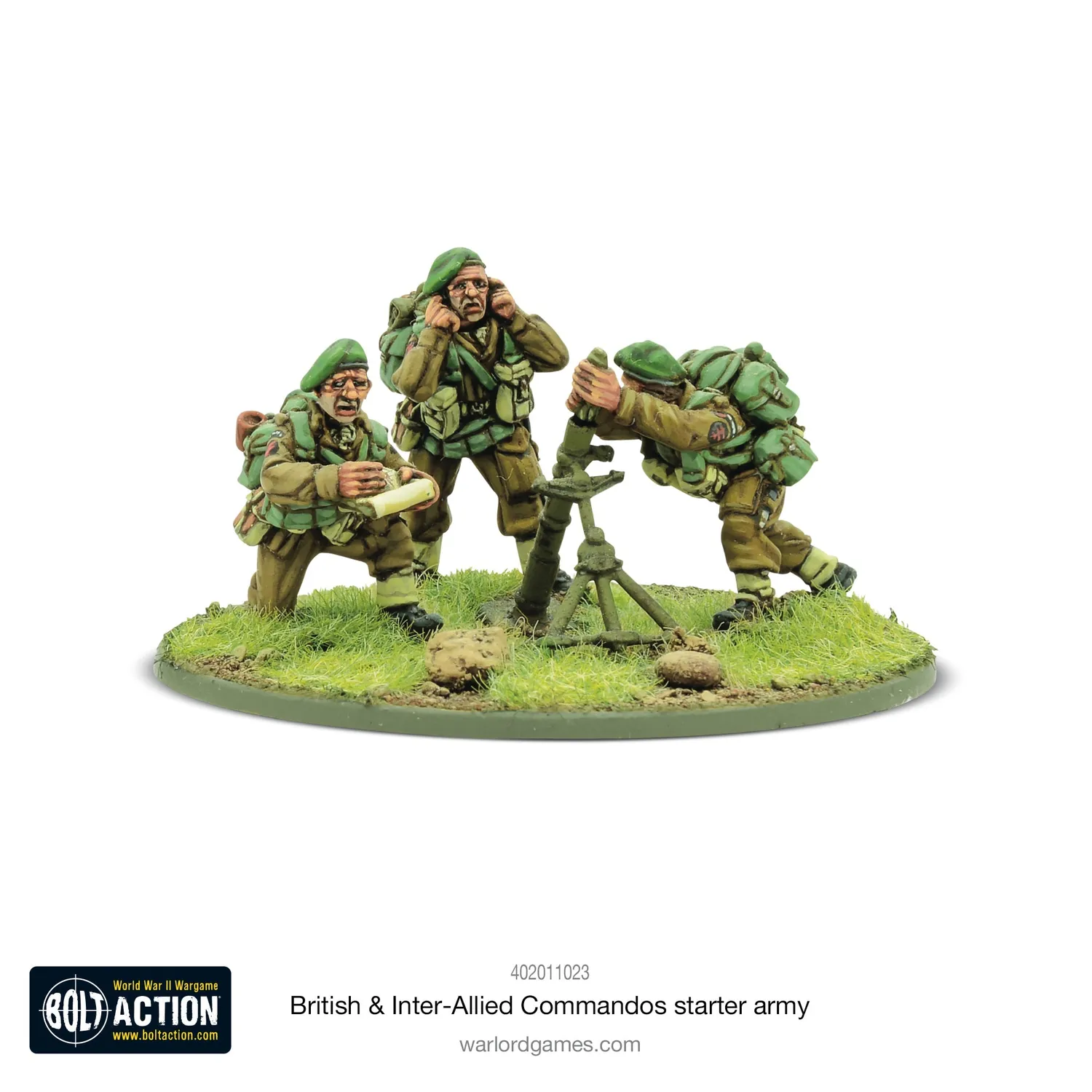 Bolt Action Churchill's Gangsters armée de démarrage commandos britanniques