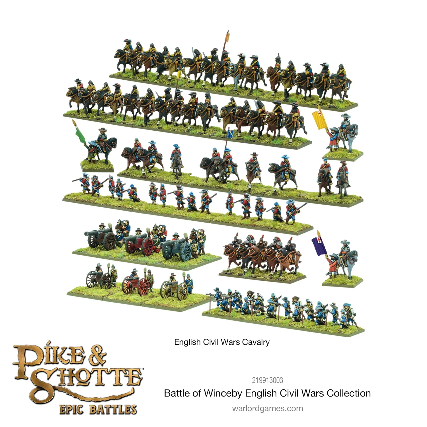 Warlord Pike & Shotte Epic Winceby Collection cavalerie