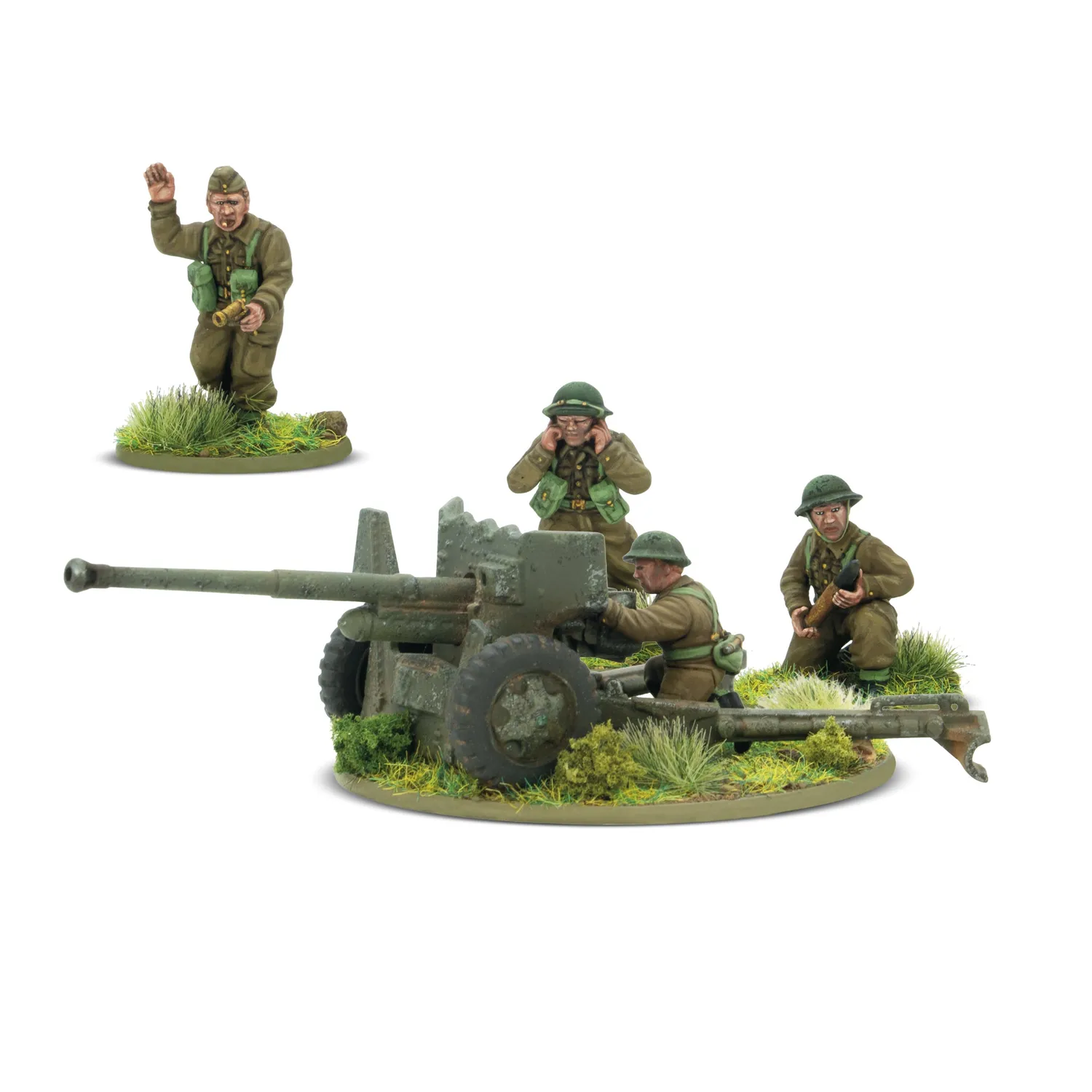 Bolt Action For King & Country armée de démarrage britannique canadienne plastique