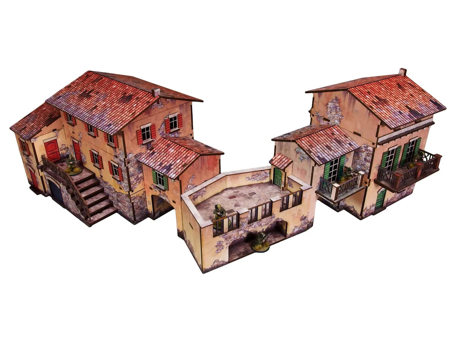 Bolt Action Italie WW2 Rue Bundle décor prépeint 28mm