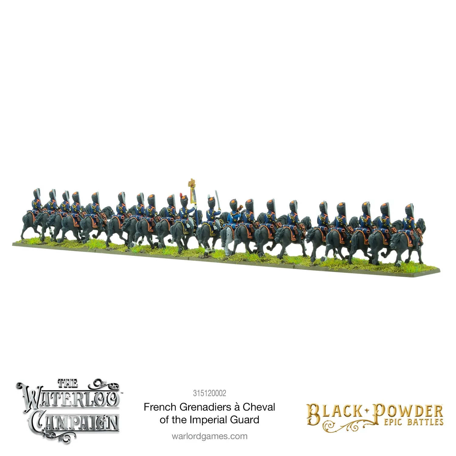 Black Powder Waterloo Grenadiers à cheval Garde cavalerie
