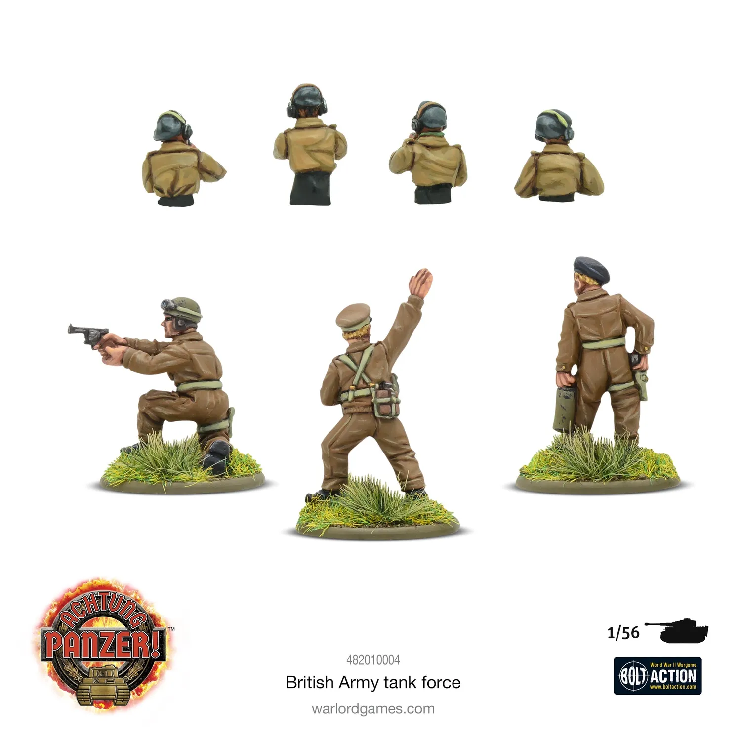 Warlord Games Achtung Panzer! Force chars britanniques coffret départ