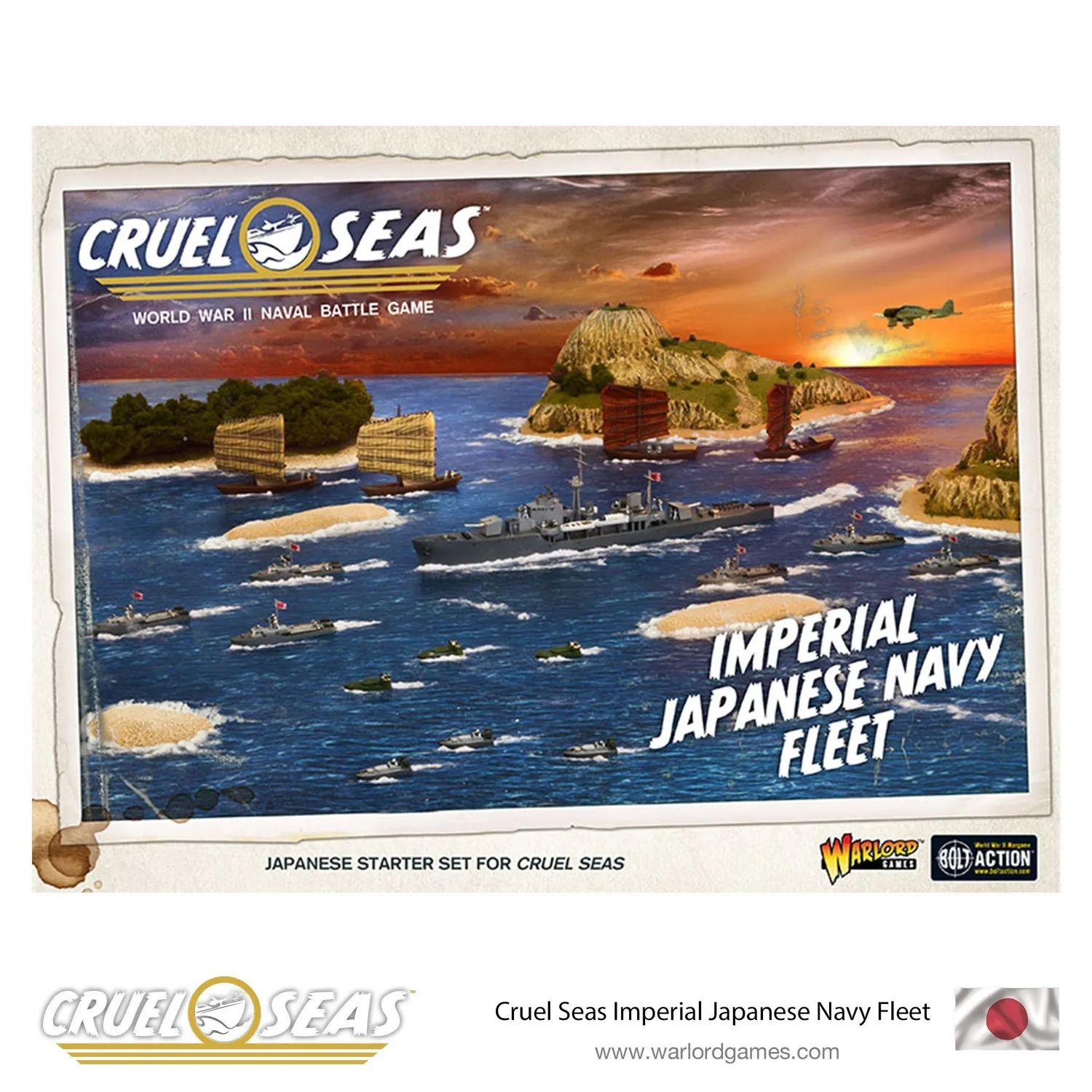 Bolt Action Cruel Seas Imperial Japanese Navy Fleet flotte navale