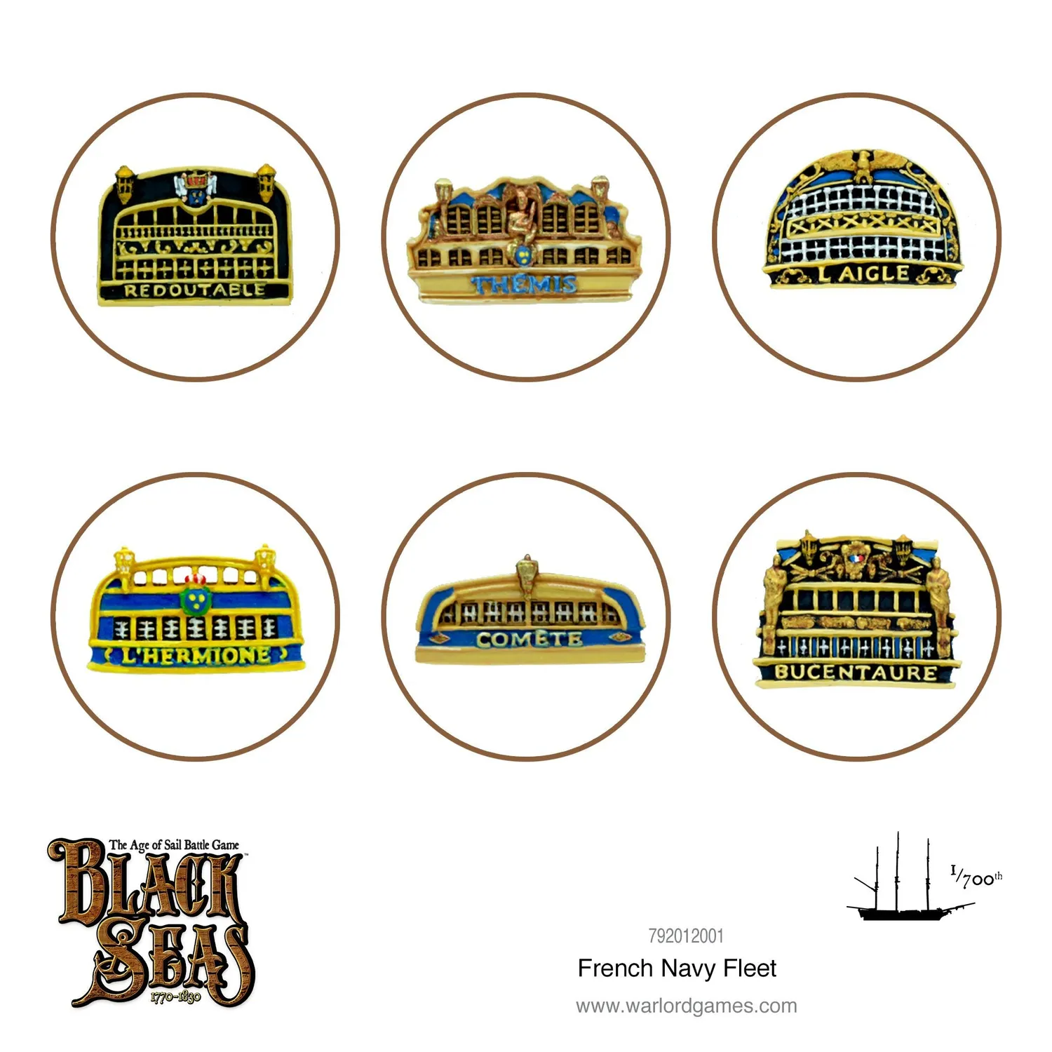 Bolt Action Cruel Seas French Navy Fleet flotte française 1770–1830