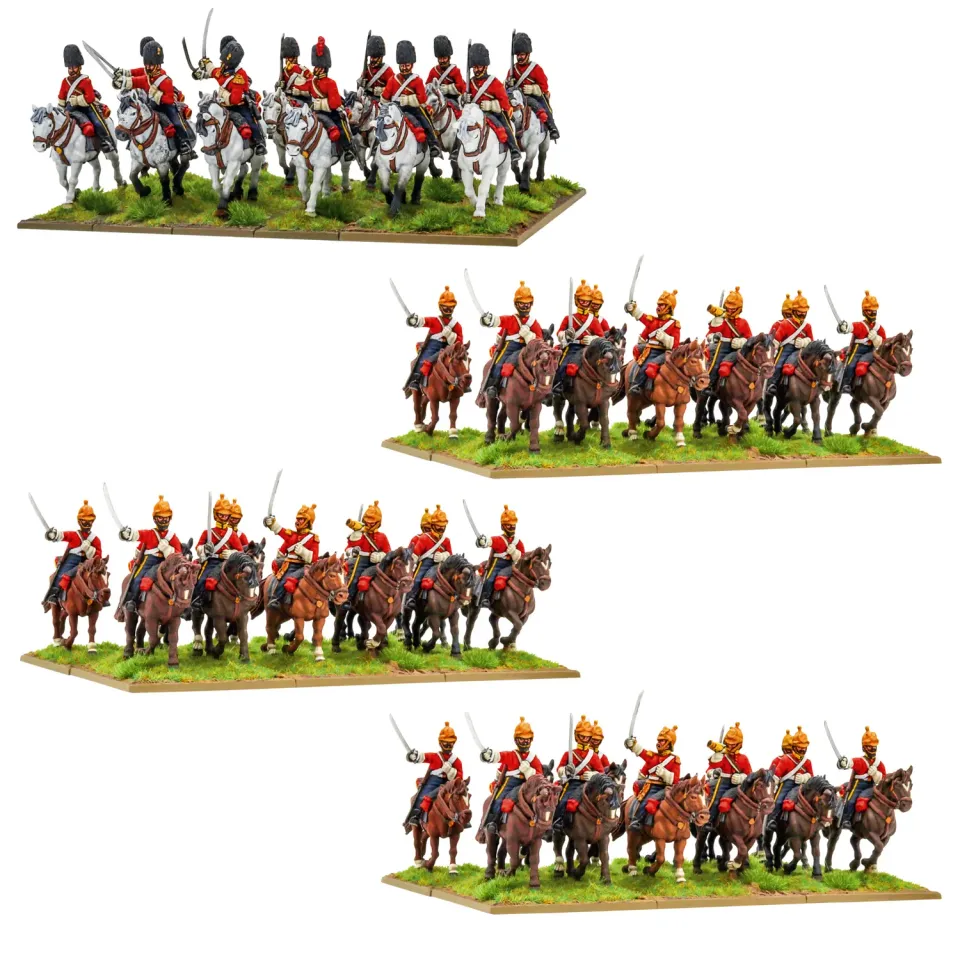 Warlord Games Black Powder Heavy Brigade Bundle cavalerie