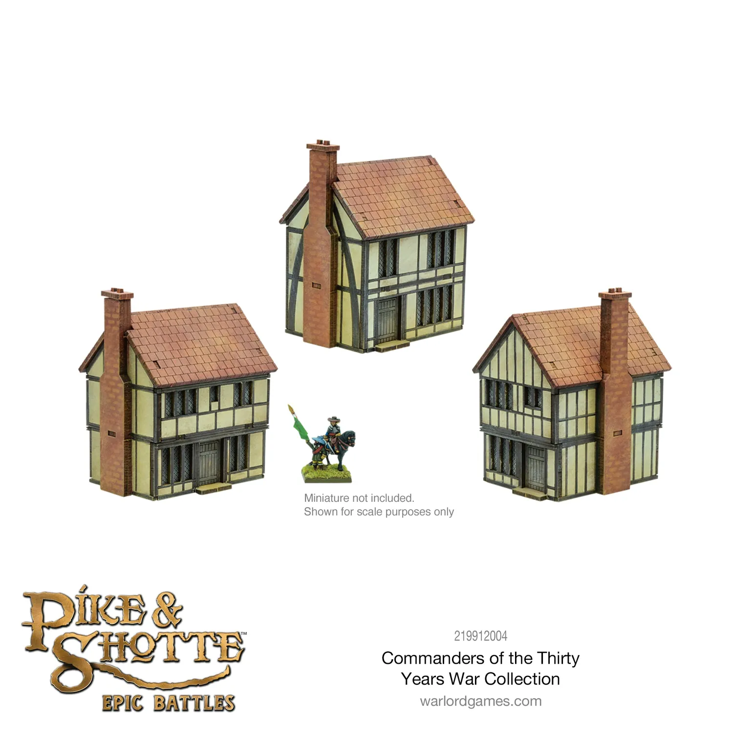 Bolt Action Pike & Shotte Epic Battles Commanders of the Thirty Years' War Collection terrain