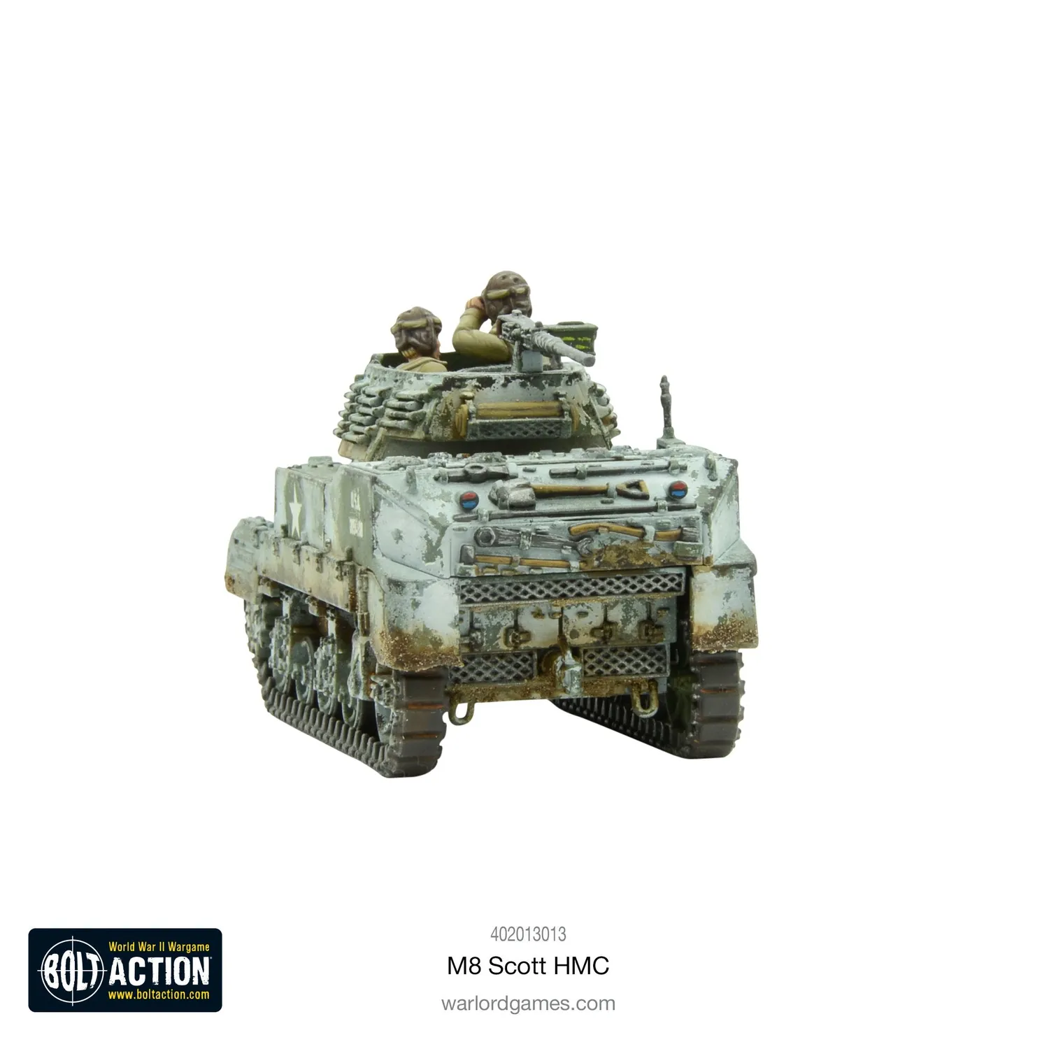 Bolt Action M8 Scott HMC char miniature 1/56 plastique