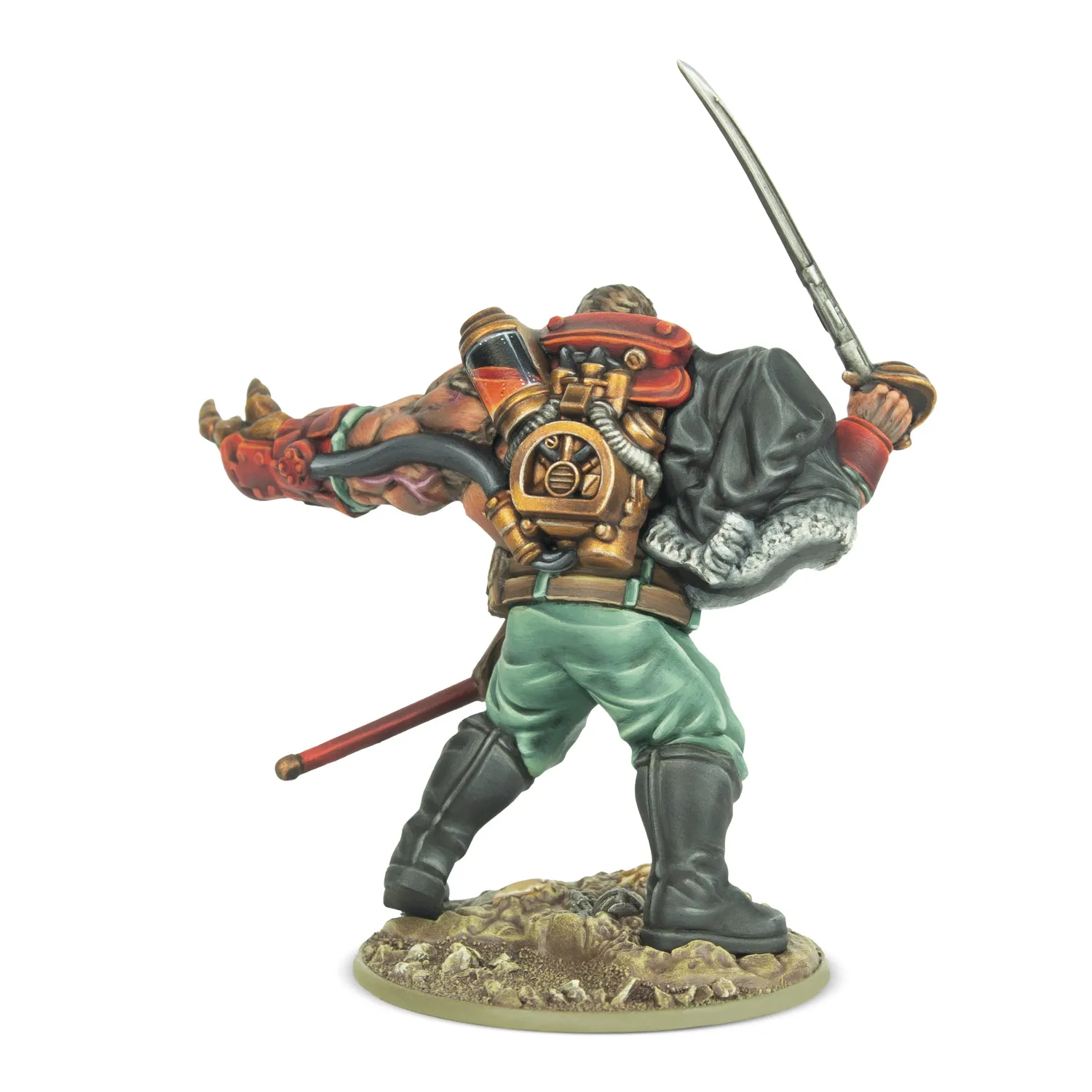 Warlord Konflikt'47 Commissar Gregor Drugov figurine soviétique
