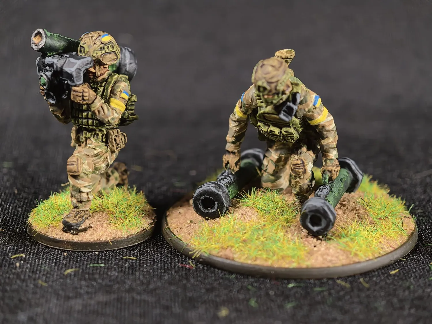 Des Tranchées aux Barricades Forces Spéciales Ukrainiennes figurines métal 17