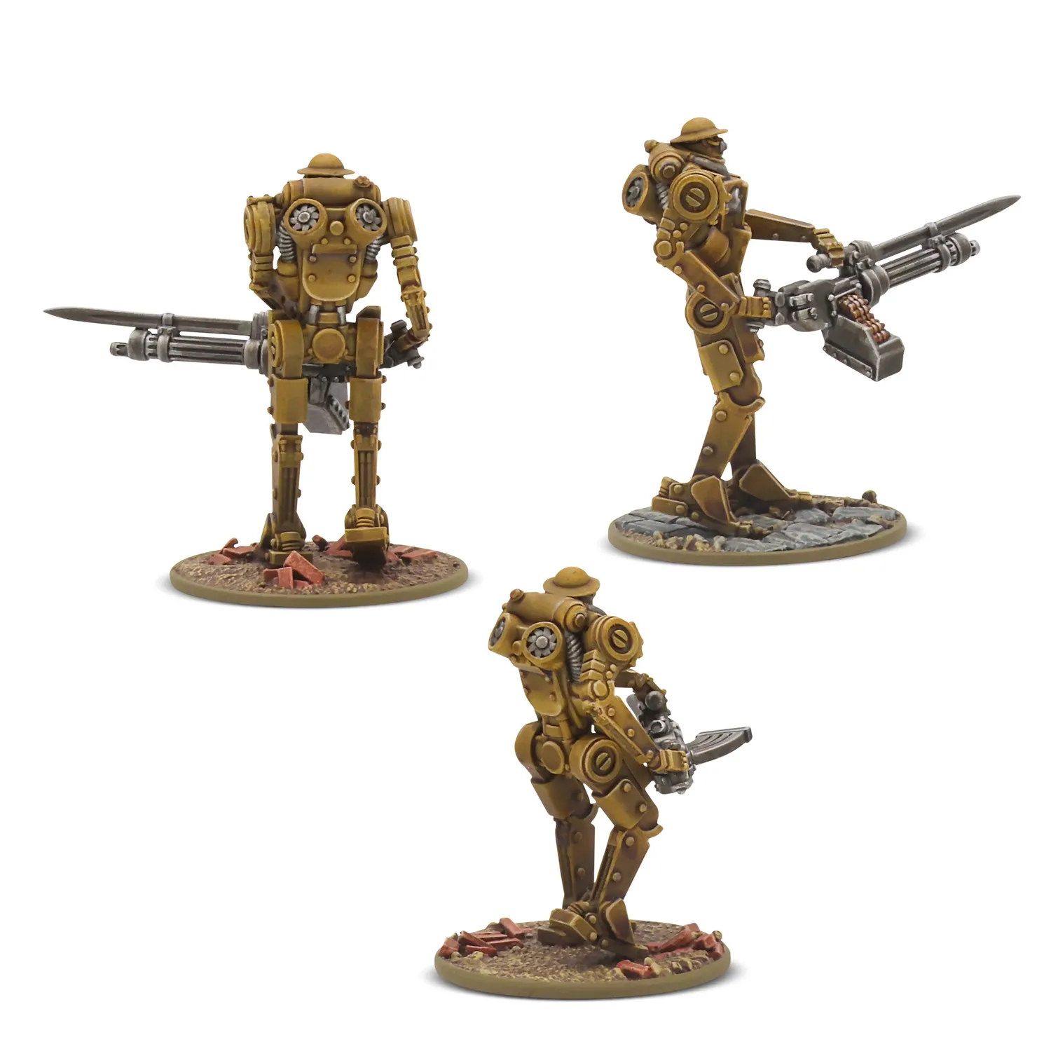 Konflikt 47 Mk II Heavy Automated Infantry Squad résine x3