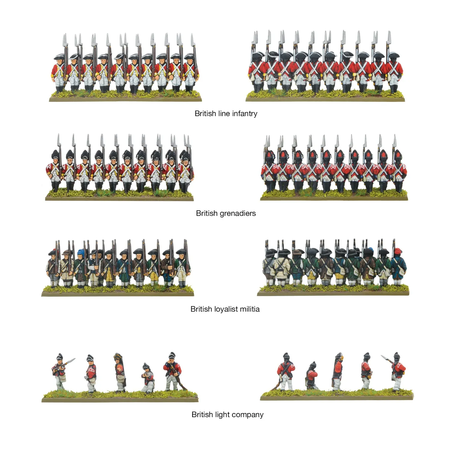 Black Powder Epic Battles Revolution 250e coffret armée Washington