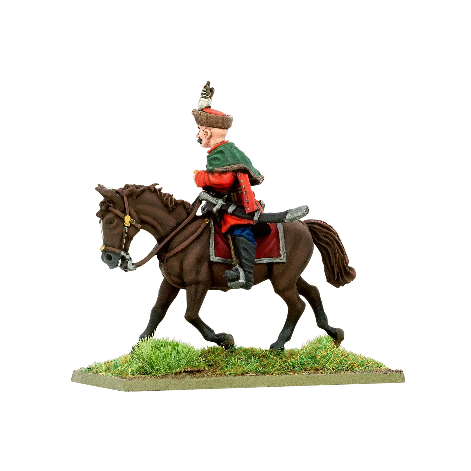 Warlord Games Pancerni heavy cavalry command figurines métal polonaises