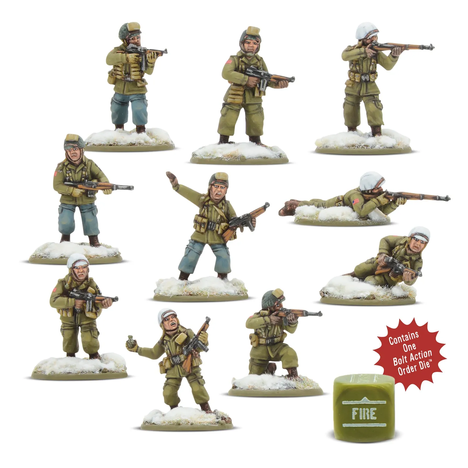 Warlord Games Bolt Action US Airborne Winter bundle Ardennes