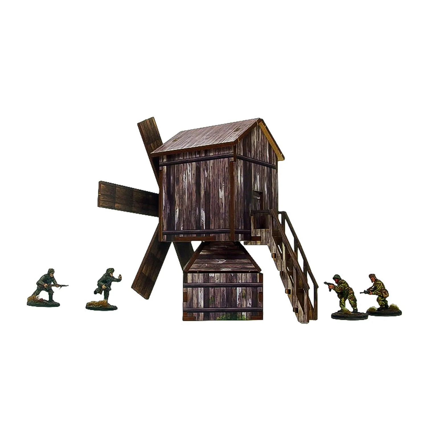 Bolt Action Ostfront Village Windmill moulin décor prépeint