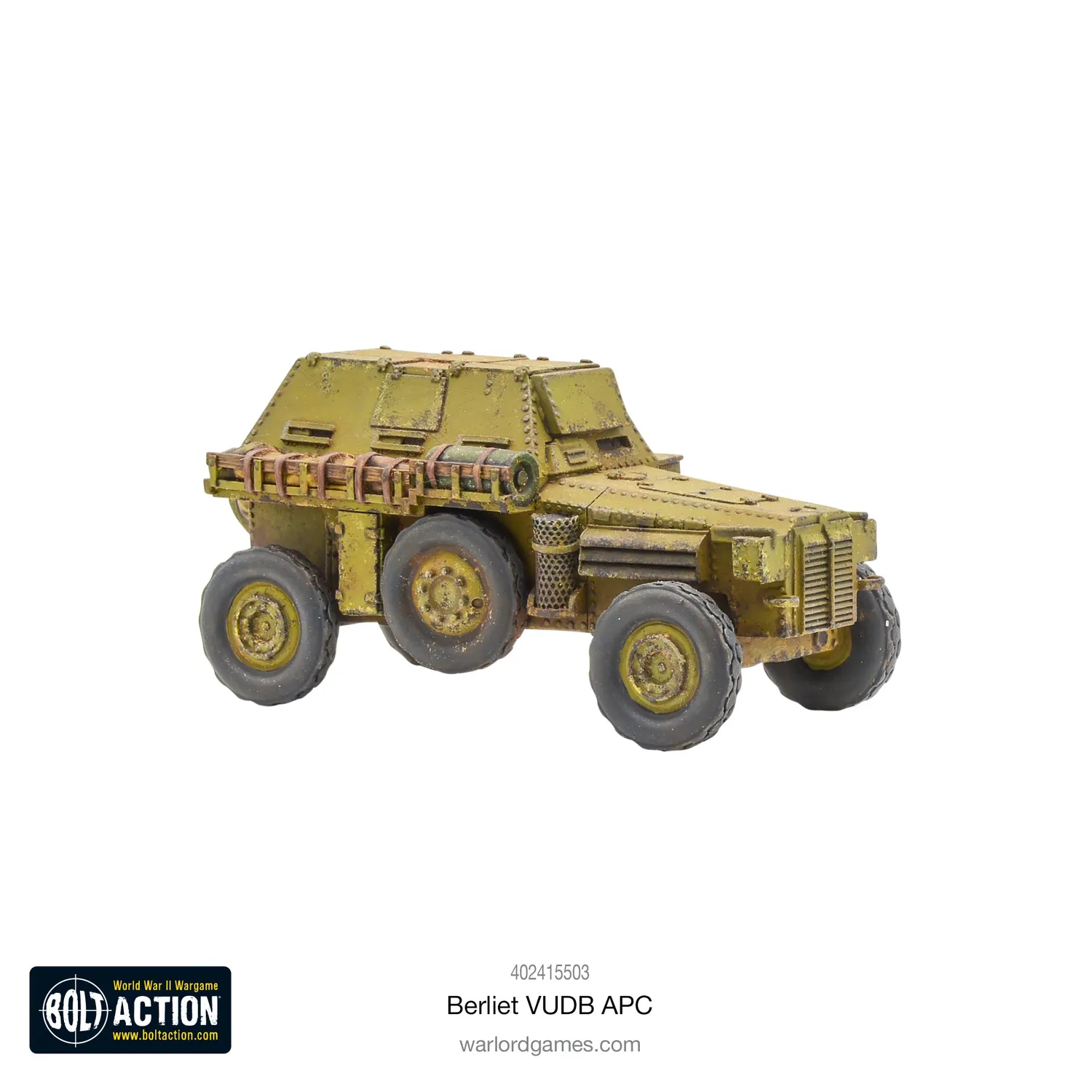 Bolt Action Berliet VUDB armoured personnel carrier véhicule blindé