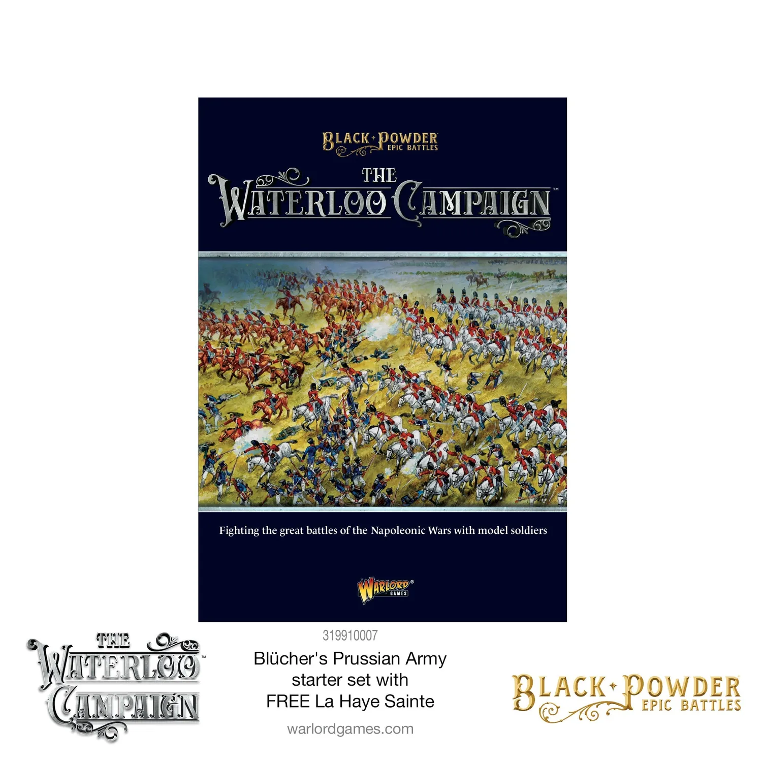 Bolt Action Black Powder Epic Battles Waterloo Prussian Starter Army coffret armée