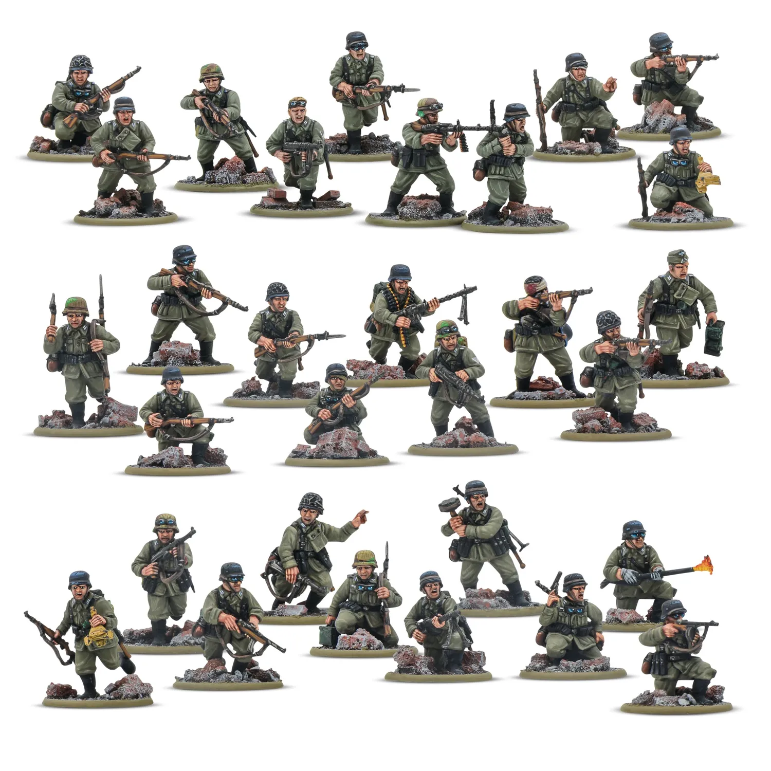 Bolt Action Rattenkrieg vétérans allemands coffret armée + livre