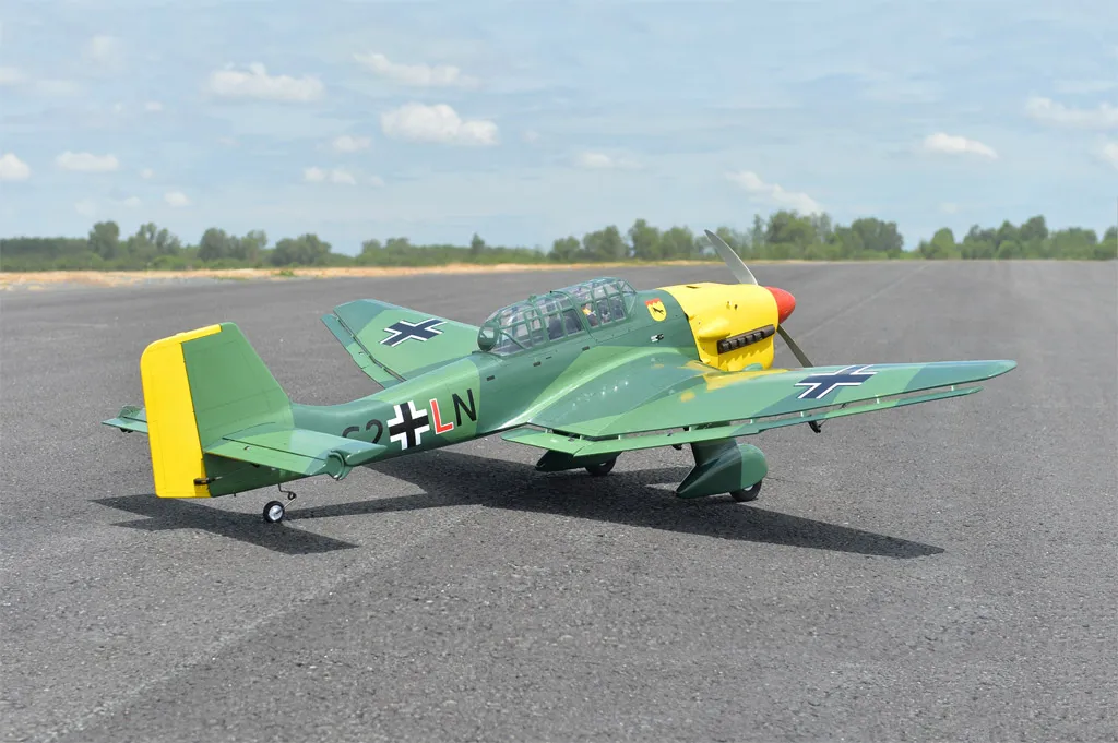 Black Horse Model BH169 Junkers Ju 87 Stuka avion RC 60cc ARF
