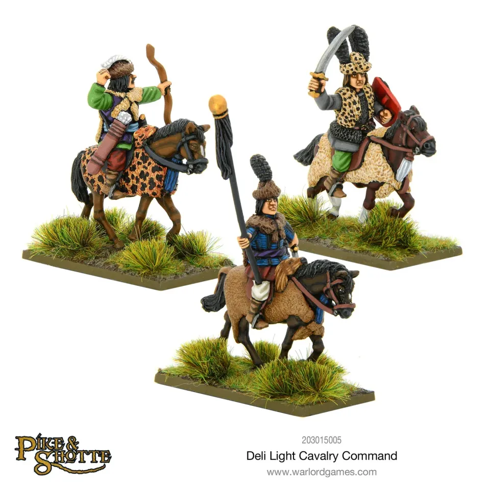 Warlord Games Pike & Shotte Delhi Light Cavalry figurines commandement