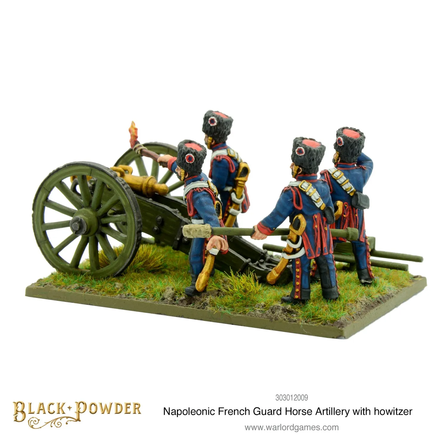 Warlord Games Black Powder artillerie garde obusier métal