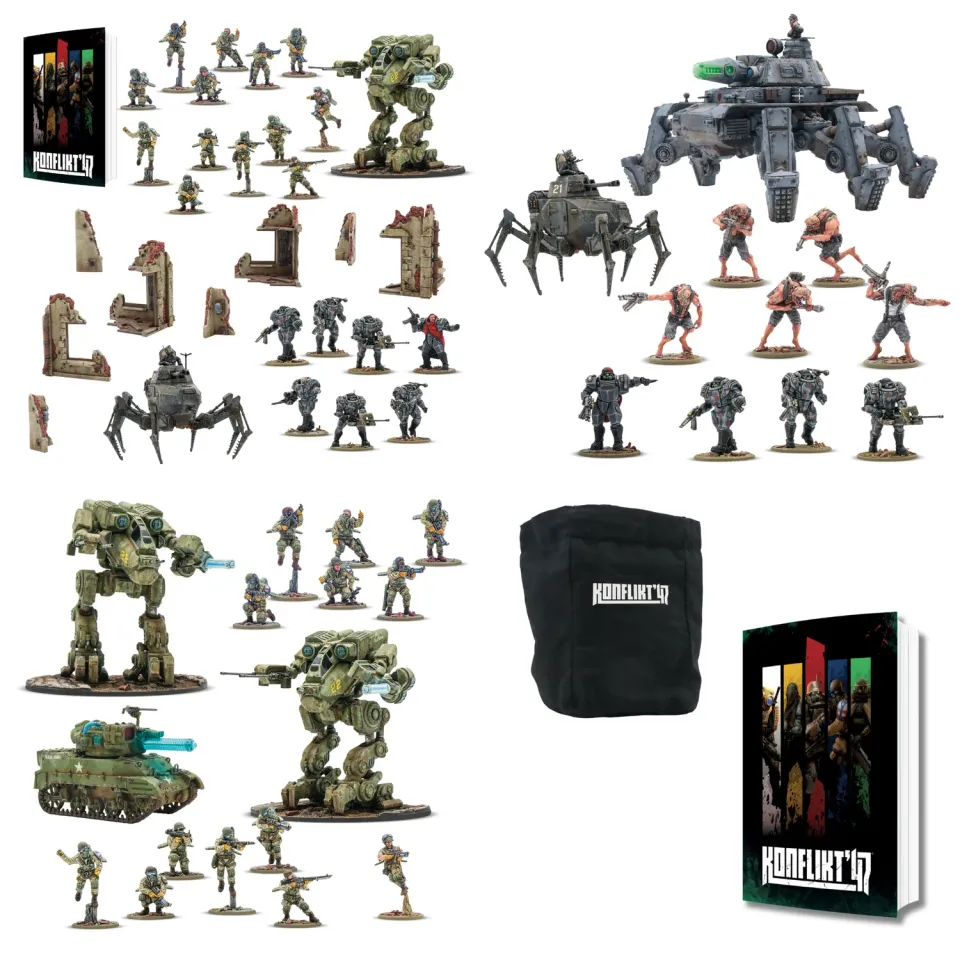 Bolt Action Konflikt 47 Rift Buster Mega Bundle jeu plastique