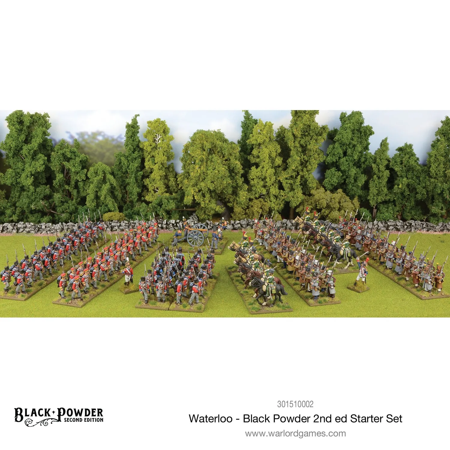 Bolt Action Black Powder Waterloo - Black Powder 2nd edition Starter Set figurines allemand