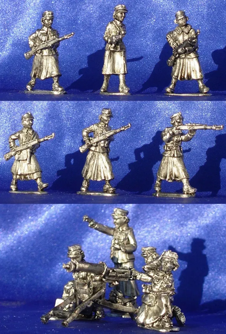 Studio Siberia Femmes polonaises figurines 28mm métal x10