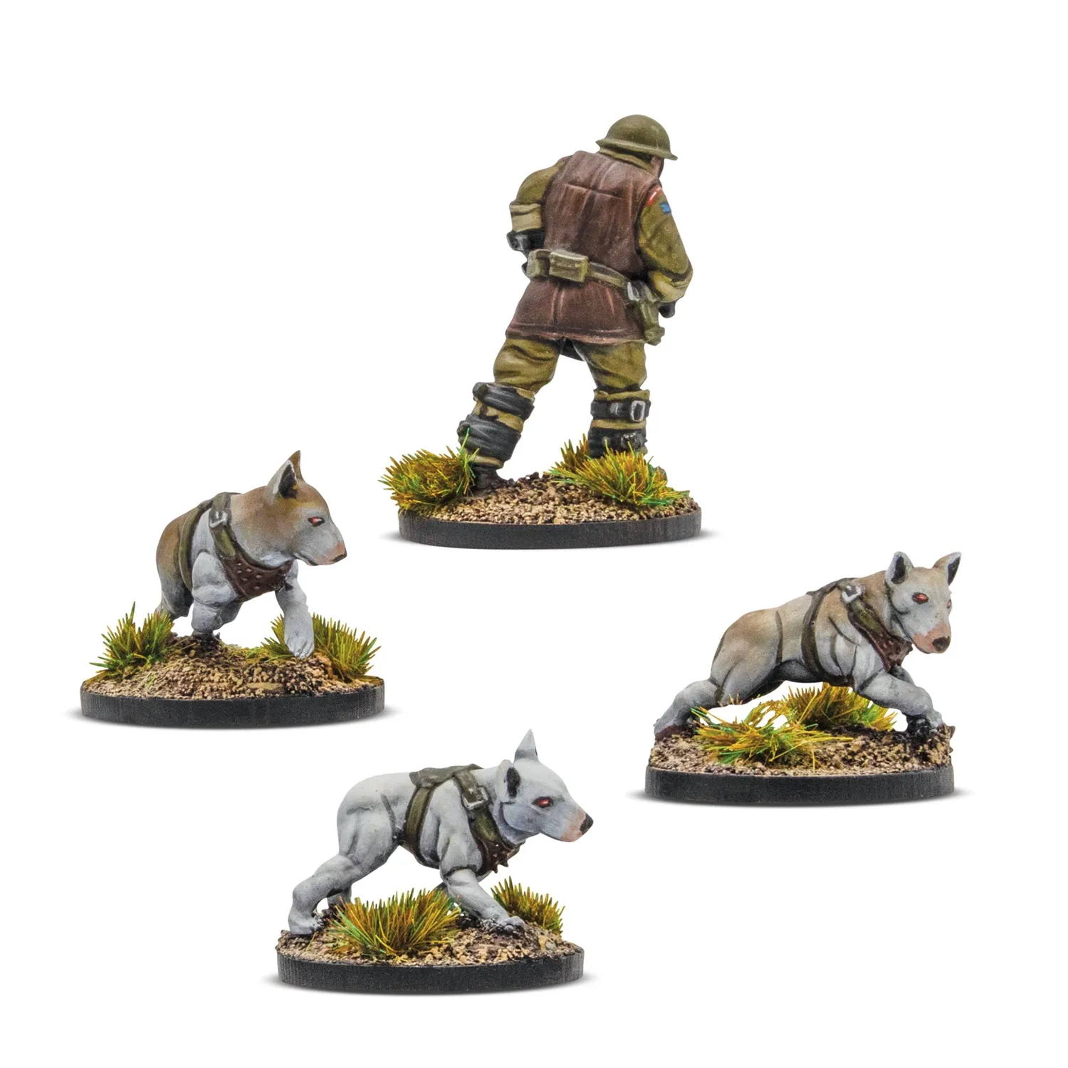 Bolt Action Cerberus Squad 1 escouade métal chiens britanniques
