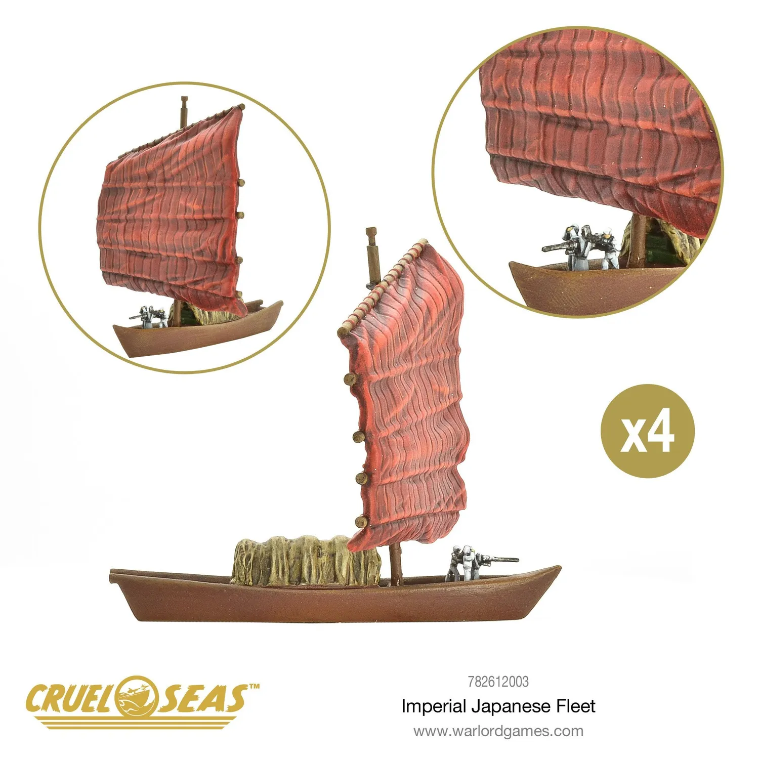 Warlord Games Cruel Seas Imperial Japanese Navy Fleet coffret