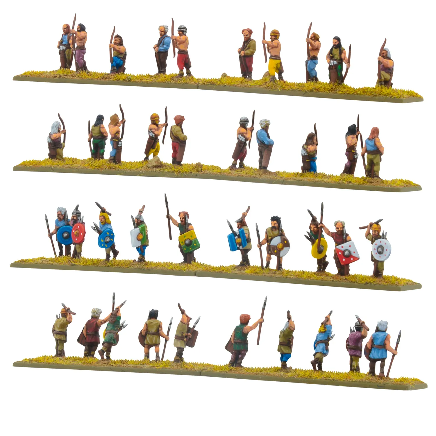 Bolt Action Hail Caesar Epic Battles Celt Army figurines plastique