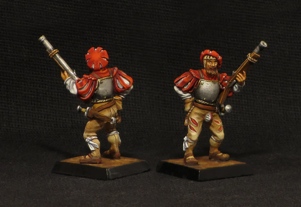 Brother Vinni Landsknecht Hand Guns figurine 28mm lot de 3