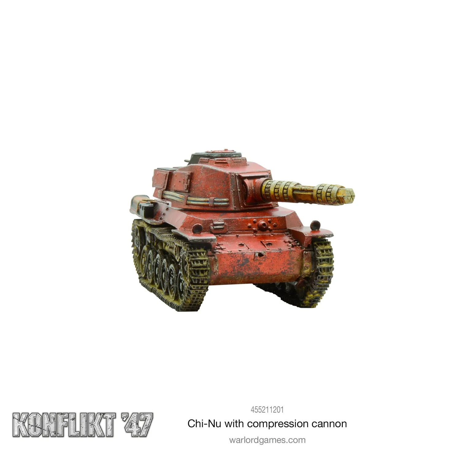 Bolt Action Konflikt '47 Chi-Nu with compression cannon char japonais